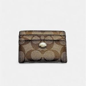 ★ Vintage Coach Cardholder - Brown/Tan ★